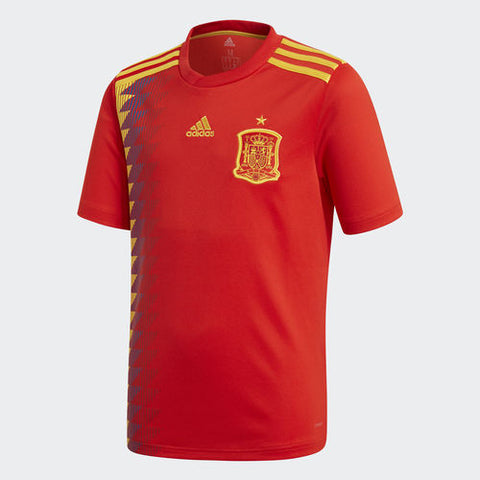 Spain Men Home Kit World Cup 2018 CLIMALITE